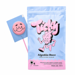 Pirulito Zero Açúcar (Algodão Doce)