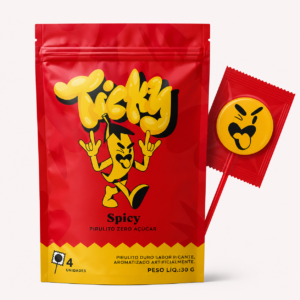 Pirulito Zero Açúcar (Spicy)